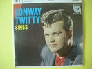 CONWAY TWITTY MGM X1642 EP 1959 YOU'LL NEVER WALK ALONE / MONA LISA..