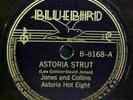 Jones and Collins Astoria Hot Eight 78 rpm Jazz Record Bluebird 8168 N-