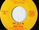 rare Soul 45 DEBBIE TAYLOR don't let it end GWP Listen