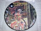 IRON MAIDEN SOMEWHERE IN TIME PROMO 180 GRAMME PICTURE DISC LP ALBUM