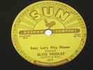 Baby let's play house    Elvis Presley   on   SUN  78    1955  