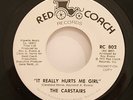 NORTHERN SOUL THE CARSTAIRS IT REALLY HURTS ME GIRL RED COACH WDJ ORIGINAL