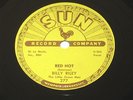Red hot / Pearly Lee    Billy Riley on  SUN  78   1957   UNPLAYED 