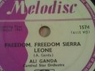 ALI GANDA & Carnival Star CALYPSO Orch FREEDOM SIERRA LEONE rare Melodisc 78 rpm