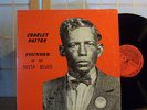 CHARLEY PATTON 2 LP FOUNDER OF THE DELTA BLUES YAZOO MONO VG++