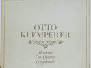 BRAHMS Symphonies 1-4 KLEMPERER EMI SAXF 5001-4 FRENCH BOX SET 4 LP RARE