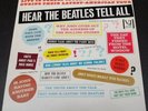 HEAR THE BEATLES TELL ALL Vee Jay White Label Promo LP + VJ Paperwork