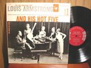 LOUIS ARMSTRONG HOT FIVE VOL. 1 COLUMBIA CL 851 RECORD LP CANADIAN PRESS 6 EYE