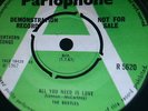 the beatles all you need is love/baby your a rich man