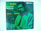ZOOT SIMS Down Home RARE ORIG jazz DG vinyl with AUTOGRAPH on back cover 