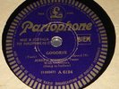 JOSEPH SCHMIDT - GOODBYE PARLOPHONE  AUSTRALIAN PRESS 78RPM *RARE