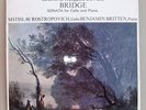 Schubert - Bridge - Sonata - Decca SXL 6426 UK Ed.1 - Rostropovich - Britten