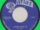 LOUISIANA RED I Done Woke Up 45rpm Atlas 1960 harmonica blues