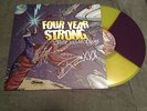 Four Year Strong Rise or Die Trying CLEAR YELLOW/PURPLE (/300) LP Signed by band