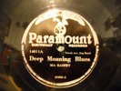 78 RPM-MA RAINEY AND JUG BAND-PARAMOUNT 14011-DEEP MOANIN BLUES-TRAVELIN BLUES