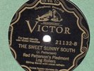 Victor 21132 Red Patterson Piedmont Log Rollers THE SWEET SUNNY SOUTH  rare in E