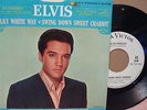 RARE Elvis Presley 45rpm MILKY WHITE WAY 1966 White Promo P/S & BONUS #447-0652