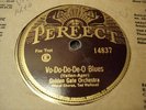 GOLDEN GATE Vo-Do-Do-De-O Blues/SAM LANIN Lucky Lindy PERFECT 14837 V++