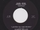RONNIE MILLER listen to the music SOUL 45 on JAR-VAL