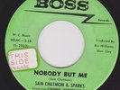 SAM CHATMON & SPARKS on BOSS Nobody but me POPCORN / MODERN / NORTHERN SOUL 45