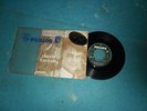 RARE SP JUKE BOX ENCART ORIGINAL CLAUDE FRANCOIS
