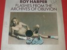 ROY HARPER DOUBLE LP - RARE SIGNED FACTORY SAMPLE - FLASHES FROM THE ARCHIVES