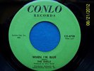 THE SHELLS ON CONLO RECORDS # 879 WHEN I'M BLUE b/w WHIPLASH