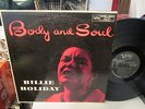 Billie Holiday - Body and Soul VERVE CLEF MGV-8197 with DEEP GROOVE LABELS
