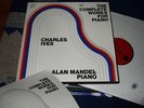 ALAN MANDEL : CHARLES IVES COMPLETE WORKS FOR PIANO 4LP BOX DESTO USA