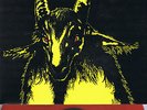 BATHORY - S/T FIRST 'YELLOW GOAT' COVER RED VINYL (100 ONLY?) REISSUE LP