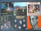 THE ROLLING STONES Records 7 LPs - Between the Buttons Gimme Shelter Rolled Gold