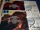 KLEMPERER : BRUCKNER SYMPHONY NO. 7 2LP SET 1962 COLUMBIA SAX 2454/55 UK
