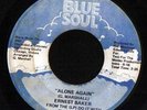 MODERN SOUL FUNK 45 ERNEST BAKER ALONE AGAIN BLUE SOUL RARE NORTHERN
