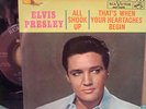 Elvis Presley 45rpm ALL SHOOK UP / THATS WHEN THE HEARTACHES ..1964 PS #447-0618