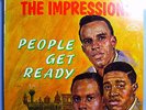 IMPRESSIONS PEOPLE GET READY RARE ORIGINAL '65 ABC-PARAMOUNT STEREO LP NEAR MINT