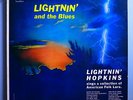 LIGHTNIN' HOPKINS & BLUES INSANELY RARE ORIG '57 HERALD MONO LP BLACK LBL BEAUTY