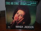 EP HYPER RARE  WANDA JACKSON//sticks and stones//CAPITOL EAP 1-20401//EX+