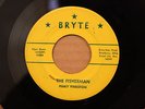 PINKY PINKSTON I Want To Go Back Home *FISHERMAN* Rare ROCKABILLY 45 BRYTE 80080