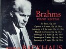 WILHELM BACKHAUS / Brahms Piano Recital / UK DECCA-LONDON FFSS WB BB CS6021