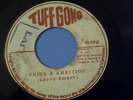 LEROY SMART -PRIDE &AMBITION on TUFF GONG LABEL RARE  ORIG, 7