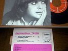 RARE French EP 45t BIEM (7') Jacqueline TAÏEB (Lang. 1967)