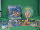 5 Vintage TV Show Soundtrack LP Records Jetsons Flintstones Batman Banana Splits