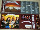 Metallica - Master Of Puppets 1986 Japan Inc. Inserts