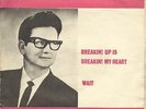 ROY ORBISON   SOUTH AFRICA 45 PICTURE SLEEVE ONLY BREAKIN UP IS....