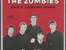ZOMBIES   SHE'S COMING HOME   NM X-NICE PICTURE SLEEVE + 45