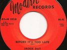 Jackie Day - Before Its To Late - Modern - N/SOUL