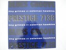 TINY GRIMES W/ COLEMAN HAWKINS BLUES GROOVE LP PRESTIGE 7138  GREAT COPY