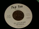 the Dynamics - Yes I Love You Baby - Top -Ten . PROMO-MONSTER RARE-MINT