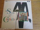 THE CRICKETS IN STYLE WITH LP UK 1ST MONO NM/NM