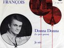 CLAUDE FRANCOIS 45 DONNA DONNA+PS HOLLAND VERY RARE SUCCES DE FRANCE